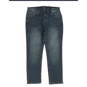 nyc The Perfect Jean Men’s Slim Thick Fit Blue 34 X 30